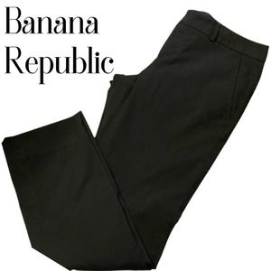 Banana Republic Reegan Womens Dress Pants Black 2P